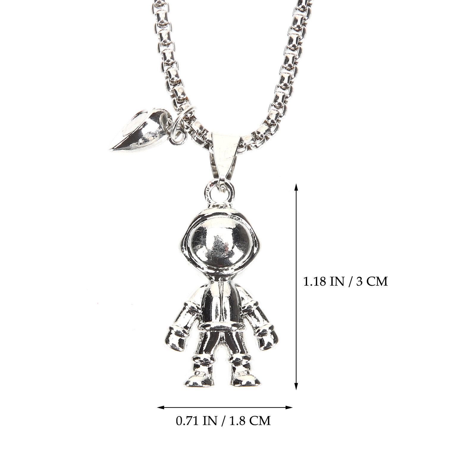 สร้อยคอคู่แม่เหล็กจี้นักบินอวก - Magnetic Couple Matching Necklaces บทวิจารณ์และราคา
