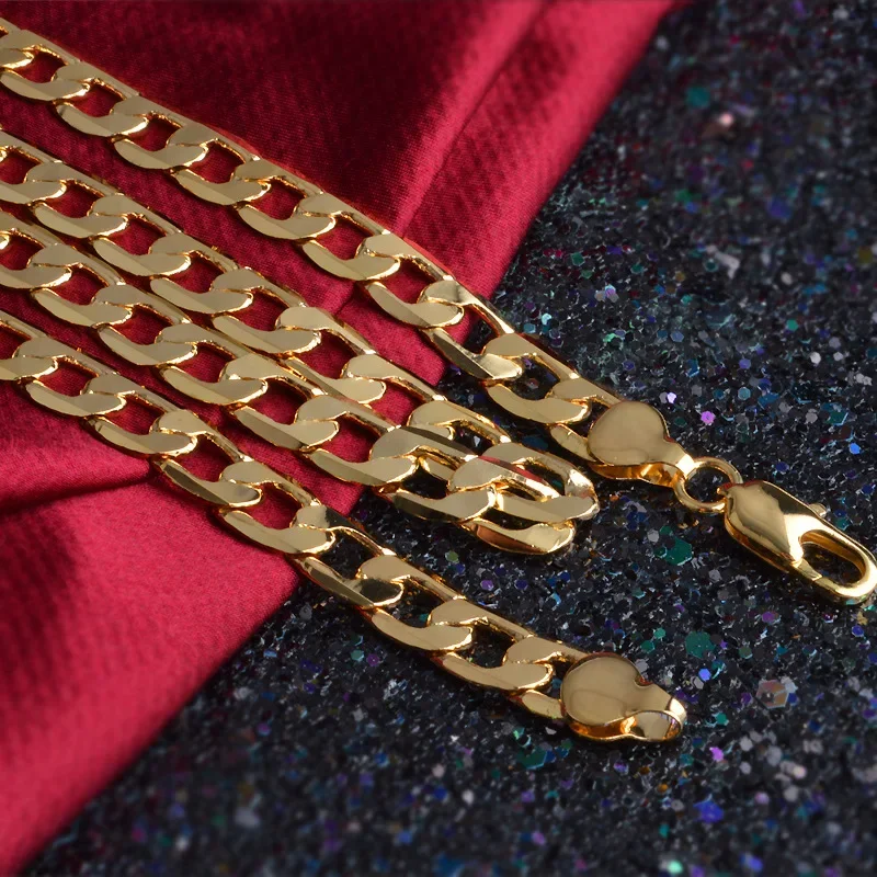 สร้อยโซ่925สีเงินสเตอร์ลิง6มม. - 925 Sterling Silver Chain Necklace Men บทวิจารณ์และราคา