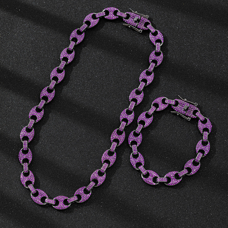 สร้อยคอและกำไลข้อมือแบบลิงค์เม - Cuban Link Chain 12Mm บทวิจารณ์และราคา