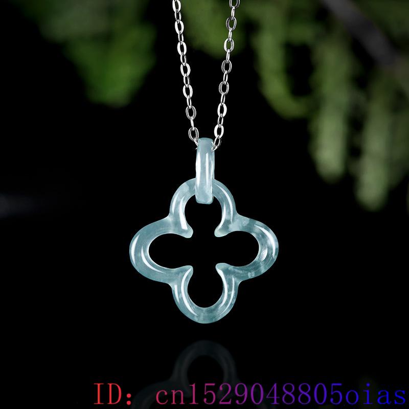 สร้อยคอสร้อยคอเงินนำโชคสี่ใบพม - Necklaces บทวิจารณ์และราคา