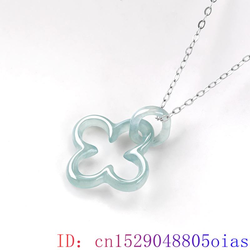 สร้อยคอสร้อยคอเงินนำโชคสี่ใบพม - Necklaces บทวิจารณ์และราคา