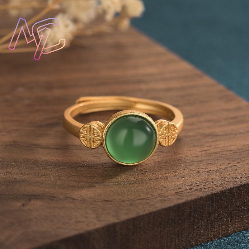 แหวนหยกธรรมชาติ เครื่องประดับแ - Rings บทวิจารณ์และราคา